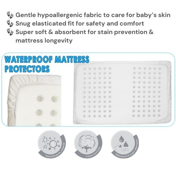 Mattress Protector 5-in-1 - 1120mm x 860mm (+R210.00)
